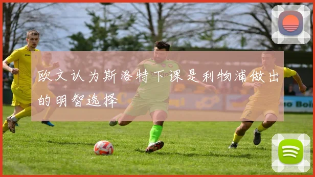 欧文认为斯洛特下课是利物浦做出的明智选择