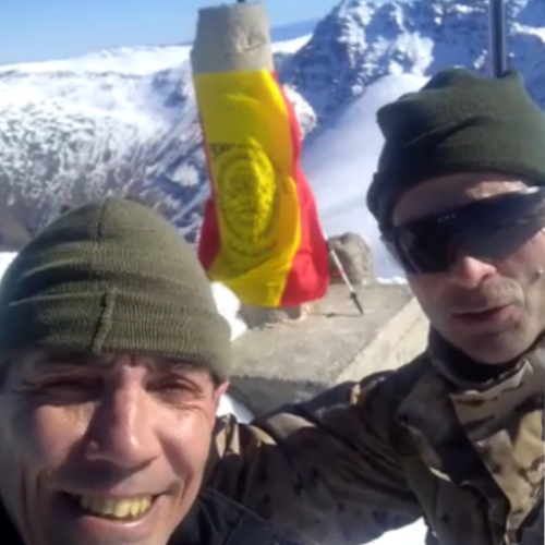 El EZAPAC en el Veleta (Sierra Nevada)