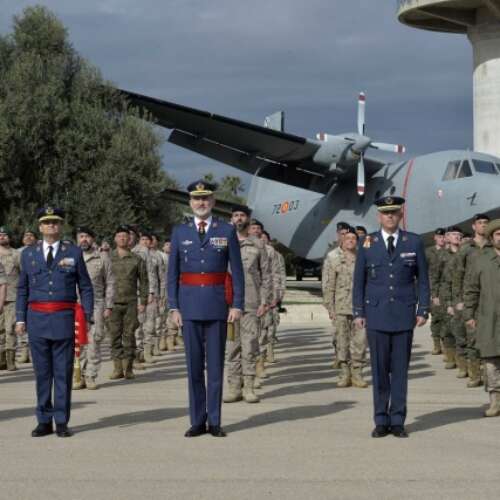 Celebración del 75 aniversario del 1º lanzamiento paracaidista en la Base Aérea de Alcantarilla